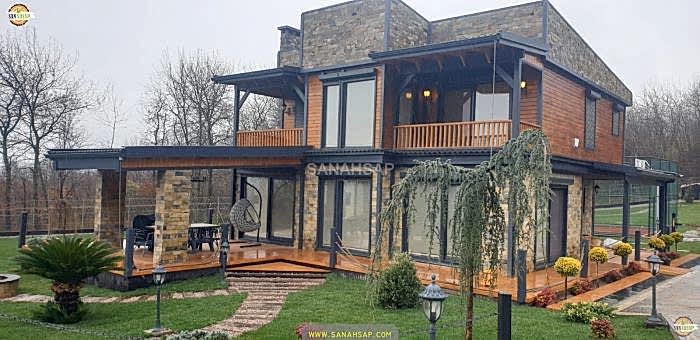 Ahşap Villa Ahşap Ev
