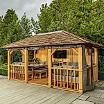 Ahşap Kamelya KA4030