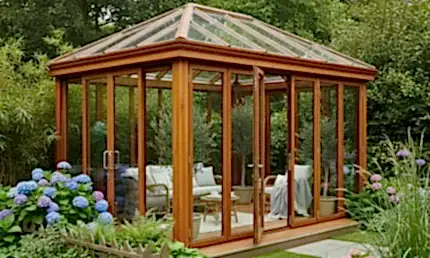 Ahşap Sera S3017 Vista